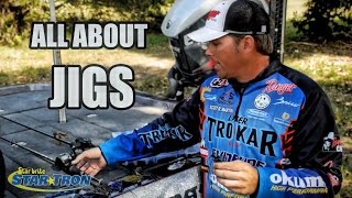 How to fish Jigs 101  Everything you need know about fishing jigs for big bass [upl. by Rinna99]