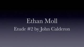 Ethan Moll  Etude 2 by John Calderon  Solo Jazz Guitar  Eastman AR805CE [upl. by Nyliak]