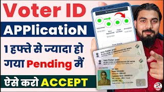 ✅ how to get voter id card fast  voter id card kaise banaye  voter card banne mai kitne din lagte [upl. by Mloc595]