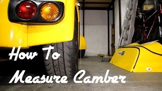 How to Measure Camber at home [upl. by Cymbre]