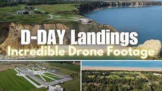 DDay Landings Incredible Drone Footage [upl. by Tudor734]