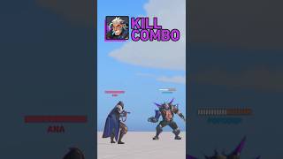 Hazards Kill Combo overwatch overwatch2 [upl. by Ecyak]