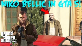 GTA 5  You Can FIND NIKO BELLIC in GTA V [upl. by Niliac]