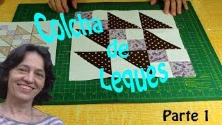 Colcha de Leques  Parte 1 [upl. by Zelle121]