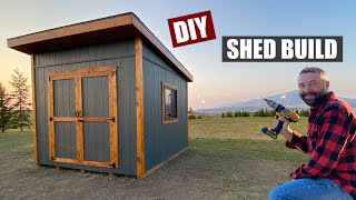 The EASY Way to Build a Leanto Style Shed [upl. by Federica420]