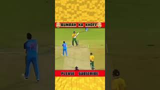 Bumraha ka khof Indian fast bowler cricket indianbowler bumrah boling indianteam [upl. by Osithe]