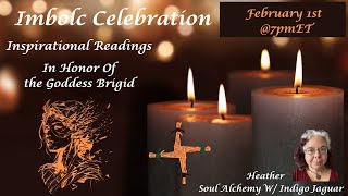 Imbolc CelebrationIn Honor Of the Goddess BrigidInspirational Readings [upl. by Sallad97]