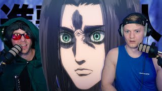 ATTACK ON TITAN EPISODE 20 REACTION Season 4 EREN DID WHAT [upl. by Nakhsa]