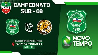 FERROVIÁRIA x GEREZIM A  SUB 09  Campeonato da Liga Municipal [upl. by Leasa]