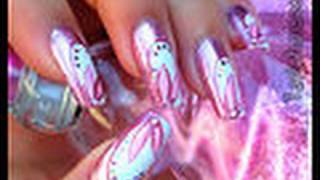 pink nail art [upl. by Sarge531]