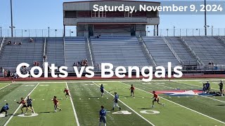 Colts vs Bengals Flag Football [upl. by Ebaj]