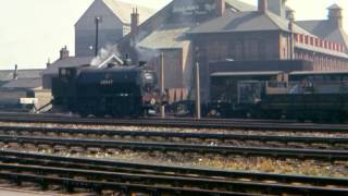 British Railways 1960s Darlington Station [upl. by Selmner978]