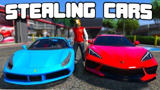 ROBBING EVERY DEALERSHIP IN GTA 5 RP [upl. by Zipah]