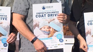 Annual Spread the Warmth winter coat drive kicks off [upl. by Sarge869]