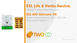 EXL AIO Skincare Oil Radio Ad 20232024 39s Testimonial Version 1 [upl. by Pestana]