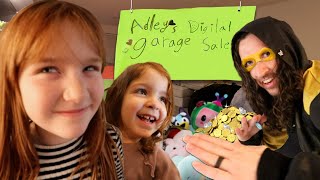 SNEAKY KiDS vs NiNJA DAD Adley is making our Digital Garage Sale for you amp SSG helps Utah Esports [upl. by Barbara-Anne]