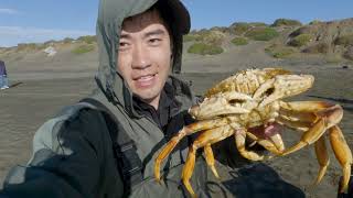 Dungeness Crab Season Opener Epic Struggle Ends with a Giant Catch and Delicious Crab Fried Rice [upl. by Rhys]