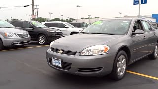 2006 Chevrolet Impala near me Oak Lawn Orland Park Chicagoland Northwest Indiana Joliet IL 8431 [upl. by Haelat580]