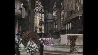 Funerali del Cardinale Martini  Diretta dal Duomo di Milano [upl. by Gambell]