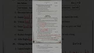 AP SA1 8th class English previous question paper 202324 [upl. by Alletneuq]