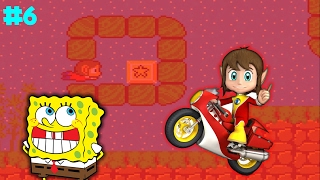 BoB Esponja no Sonic amp Sega All Stars Racing Transformed 6 [upl. by Robinia]