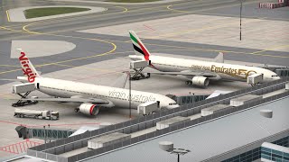 Prague Airport  The Best Gameplay  World of Airports [upl. by Elyr113]