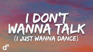 Glass Animals  I Dont Wanna Talk Lyrics I Just Wanna Dance [upl. by Mossman]