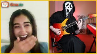 Ghostface Serenades Girls on OmeTV [upl. by Neehsar]