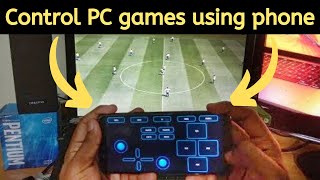 How to control your pc games using phone wirelessly its FREE [upl. by Napoleon]