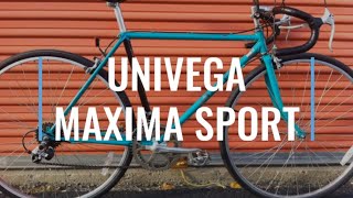 UNIVEGA MAXIMA SPORT Vintage Japanese 80s Steel Road Bike 1986 [upl. by Herzen]