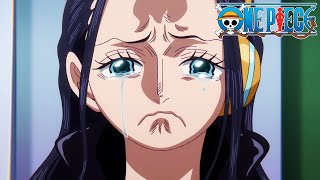 Robins Mom Says Goodbye  One Piece [upl. by Einnol]