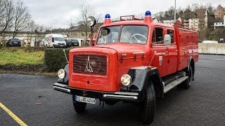 Magirus Deutz Mercur 150 TLF 16 1963 Probefahrt [upl. by Teressa]