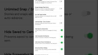 Snapchat mod antiban restore snapstreak hide snap view hide save to gallery snapchatmod [upl. by Surtemed]