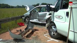 Schwerer Unfall auf der Warendorfer Straße [upl. by Polish]