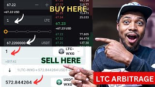 Crypto Arbitrage Trading Opportunity With LTC amp USDT  Crypto Arbitrage Review [upl. by Llehsar]