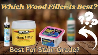 Top 5 Wood Fillers [upl. by Estis114]