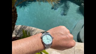 TRASKA Venturer GMT Mint Green  Review [upl. by Katey]