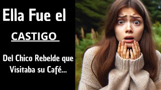 Ella Se Convirtió en el CASTIGO Perfecto Para el Chico Rebelde que Siempre Visitaba su Café… [upl. by Licec845]