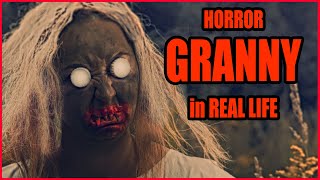 GRANNY HORROR GAME IN REAL LIFE THE MOST SCARY GRANNY ON YOUTUBE [upl. by Ameh]