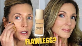 Foundation Friday Over 50  Laura Mercier Flawless Lumiere Radiance Perfecting Foundation [upl. by Vincents]