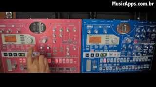 Synth Jam 24 Electribe EMX1 and ESX1 Roland SH32 Novation Mininova amp EMW Modular [upl. by Dagny690]