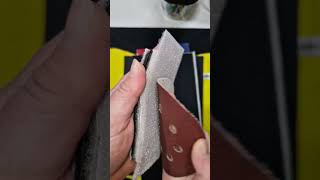 1736asmr rubbing sandpaper on velcro hook brown side REQUEST [upl. by Artenek299]