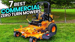 7 Best Commercial Zero Turn Mowers in 2024 [upl. by Funch]