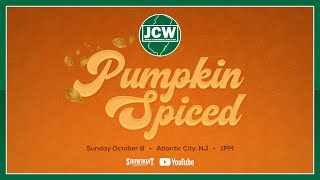 JCW PRESENTS  PUMPKIN SPICED LIVE PRO WRESTLING [upl. by Htebilil]