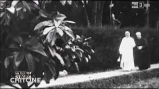 EXTREMELY RARE FOOTAGE OF POPE PIUS X WALKING IN THE VATICAN GARDEN [upl. by Seem]