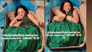 Ishq Mein Marjawan season 2 Off Screen fun Helly Shah inside the Suitcase Rrahul Sudhir [upl. by Ariad]