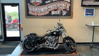 2014 HarleyDavidson Softail Breakout in Vivid BlackFXSB [upl. by Fakieh541]