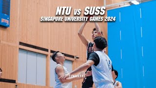 NTU vs SUSS HIGHLIGHTS  Singapore University Games 2024 [upl. by Anahcar747]