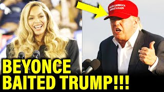 Fox CUTS AWAY as Trump YELLS ABOUT BEYONCE [upl. by Alleda]