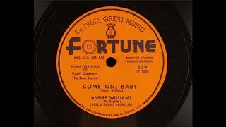 Andre Williams Mr Rhythm  Come On Baby [upl. by Nadean]